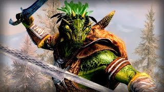 Skyrim SE Builds  The Argonian Slave  Remastered Build [upl. by Pancho]