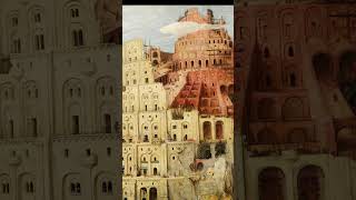 Tower of Babel by Pieter Bruegel the Elder art fineart shorts [upl. by De Witt433]