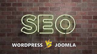 2 Wordpress или Joomla что лучше в SEO [upl. by Ahsilad543]