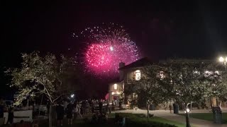 Watch now Lake Geneva Venetian Fest fireworks [upl. by Dnilazor]