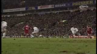 Great Steve McManaman double Liverpool v Leeds 1996 [upl. by Ejrog499]