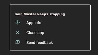 How To Fix Coin Master App Keeps Stopping problem Solution in Android Phone [upl. by Lerraf]