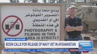 Biden calls for release of Navy veteran in Afghanistan  Morning in America [upl. by Shuma383]