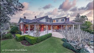 For Sale  42 Greengate Road Killara [upl. by Enimsaj]