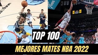 💯 Los 100 MEJORES MATES de 2022 en la NBA 💯 [upl. by Melone]