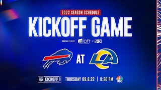 Rams  Bills  NFL Kickoff 2022  Reaccionando en vivo [upl. by Ahdar]