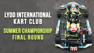 Lydd International Kart Club  Summer Championship Final Round [upl. by Eenal]