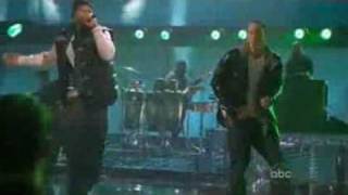 Eminem and 50 Cent Crack A Bottle and Forever AMA Performance [upl. by Erdne]