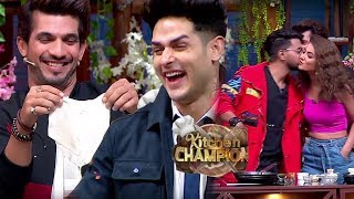 Kitchen Champion Hina Khan Tests Rockys Love Priyank Sharma Gives Tough Competition [upl. by Ahsaei187]