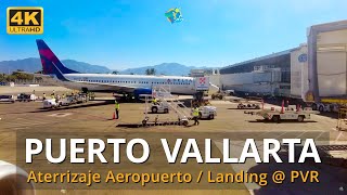 Aterrizaje en Aeropuerto Internacional de Puerto Vallarta México 08dic2021 PVR Airport Landing [upl. by Jared374]