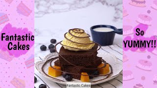 Easy Chocolate Cake Recipe  So yummy  Cake Decorating Ideas  Satisfying Cake Video  680 [upl. by Raoul439]