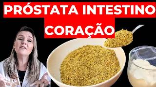 CURE SUA PRÓSTATA CORAÇÃO E INTESTINO COM APENAS 1 COLHER POR DIA [upl. by Ahsieni273]