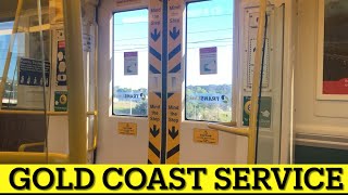 Queensland Rail SMU 287  Beenleigh to Helensvale Gold Coast Service [upl. by Cass]