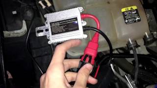 How to Install HID Headlights with Relay Harness [upl. by Crin]