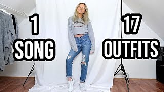 1 SONG 17 SPRING OUTFITS ⎥ Frühling Outfit Ideen 2019⎥ PIA [upl. by Meuse]