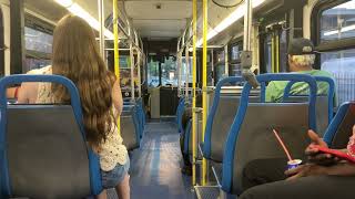 CTA On Board Riding 2008 New Flyer D40LF Bus 1688 on Route 82 KimballHoman to 31stLawndale [upl. by Pinckney96]