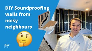 DIY Soundproofing walls from noisy neighbours [upl. by Ahab]