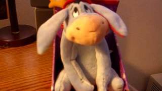 disney winnie the pooh eeyore reindeer singing blue christmas [upl. by Lilak543]