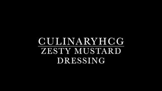 HCG Zesty Mustard Dressing [upl. by Cahilly]