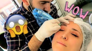 ►CEJAS TATUADAS ◄ MICROBLADING OMBRE BROWS MIEXPERIENCIA [upl. by Cogen586]