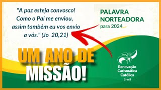 RCC LANÇA A PALAVRA NORTEADORA PARA 2024 [upl. by Holbrook776]