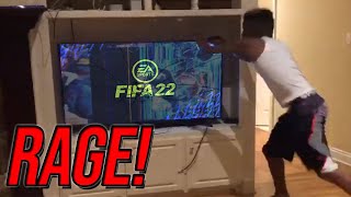 FIFA 22 ULTIMATE RAGE COMPILATION 9😡😡 [upl. by Ahsiet99]