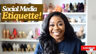 5 BASIC SOCIAL MEDIA ETIQUETTE YOU MUST KNOW  TOSIN ALABI [upl. by Chessy83]