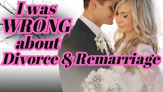 DIVORCE amp REMARRIAGE  When The Cure Is Worse Than The Sickness It Is Wrong [upl. by Adis924]