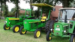 Historische Feldtage Nordhorn  John Deere amp Dampfpflügen Dampftechnik [upl. by Mages535]