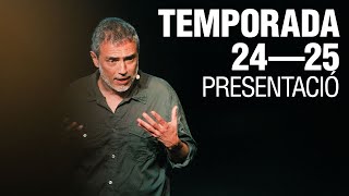 Julio Manrique presenta la Temporada 24—25 del Teatre Lliure  Lliure2425 [upl. by Haidabo]