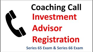 Series 65 Exam and Series 66 Exam Investment Advisor Registration [upl. by Atiram228]