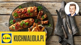 🍴 Polędwiczki w pikantnym sosie z domowymi frytkami  Karol Okrasa  Przepisy Kuchni Lidla [upl. by Nader]