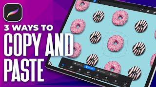 How To Copy And Paste In Procreate [upl. by Krilov758]