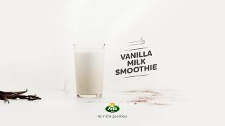 Arla Organic Vanilla Milk Smoothie Recipe [upl. by Theadora]