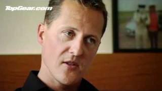 TOP GEAR Michael Schumacher interview Part3 [upl. by Tacy]