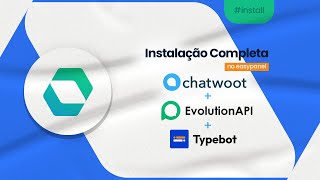 Instalação Docker CHAWOOT EVOLUTION E TYPEBOT no EasyPanel  HubConnect [upl. by Bonnes886]