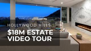 Meticulously Crafted Contemporary Estate in Hollywood Hills [upl. by Elmaleh711]