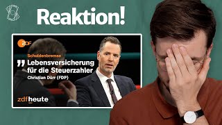 Christian Dürr redet sich um Kopf und Kragen  Reaktion auf Markus Lanz 6 Dezember 2023 [upl. by Wittenburg]