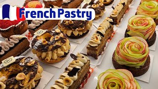 Un jour dans une pâtisserie française〈 Pâtisserie Yann 〉 Recette du flan parisien [upl. by Aggi]