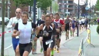 Alsdorf Dachser Duathlon mit deutschen Meisterschaften Kurzdistanz 2016 [upl. by Dlareme]