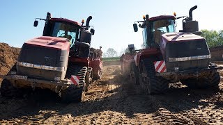 Maaßen Erd und Tiefbau Teil 2  Hightech auf der Baustelle Bagger  Traktoren [upl. by Pinsky]