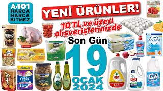 A101 HAFTA SONU İNDİRİMLERİ  A101 1319 OCAK KATALOĞU İNDİRİMLERİ  TEMİZLİK GIDA  A101 BU HAFTA [upl. by Dachi]