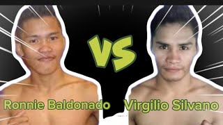 Ronnie Baldonado Vs Virgilio Silvano quotSuper FlyweightquotElorde UKC and Taro Nishizawa Promotions [upl. by Barthol]