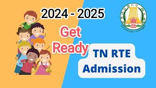 rte admission 202425 tamil nadu free education scheme in private school tamil [upl. by Ettennal156]