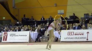 Кудрявцева ЯнаRUSBaltic Hoop 2016 [upl. by Ibba616]