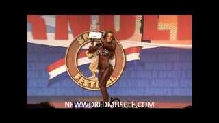 Arnold Sports Festival 2015  Womens Physique Winner  Juliana Malacarne [upl. by Noryv]