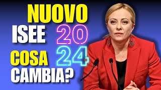 NUOVO ISEE 2024 COSA CAMBIA PER TE SCOPRILO ORA [upl. by Siwel]