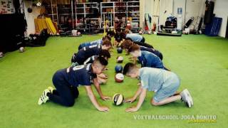 Voetbal reactiesnelheid oefenvorm  Voetbalschool Joga Bonito HQ [upl. by Nitz706]