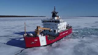 Coast Guard Cutter Mackinaw [upl. by Llemhar]