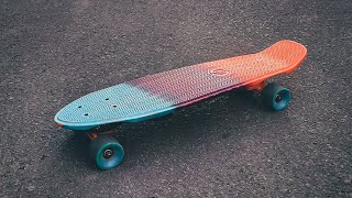 Skateboarding  Oxelo Yamba Cruiser Board [upl. by Yngad]